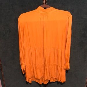 Yellow Anthropologie Blouse